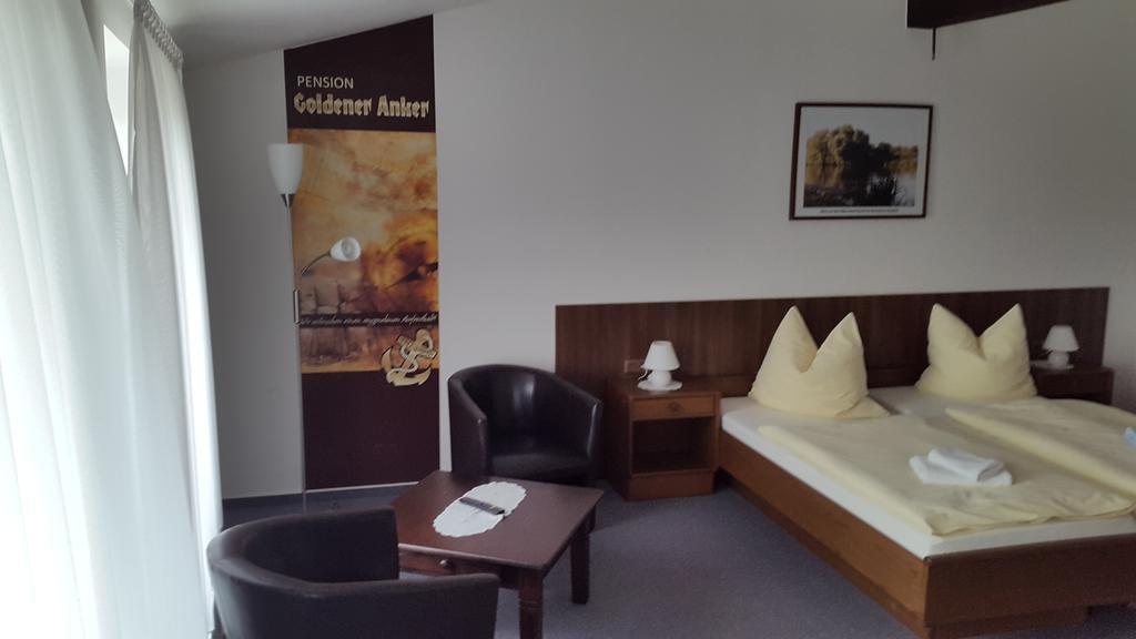Goldener Anker Hotel Genthin Exterior foto