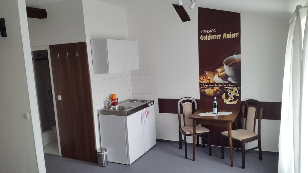 Goldener Anker Hotel Genthin Exterior foto